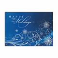 Winter Chill Greeting Card - Silver Lined White Envelope